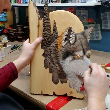 Frendorf | Animal Carving Craft Wall Decoration