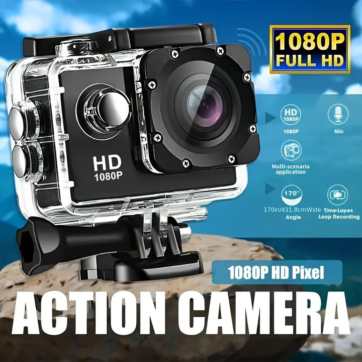Kalsten | Action Camera with HD Video and Wide Lens