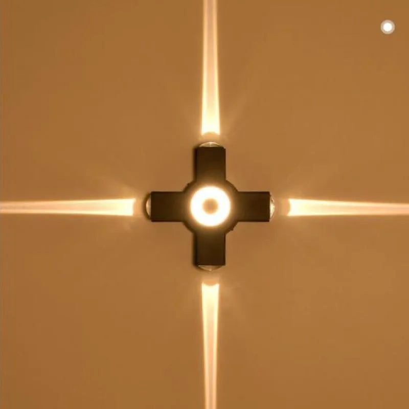 Modern Acrylic Outdoor LED Wall Lamp Kalsten