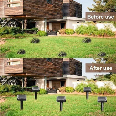 Skanto | Sonic Green Solar Animal Repeller | For Moles, Moles & Snakes | Weather-Resistant & Eco-Friendly