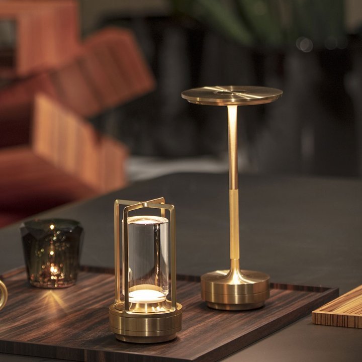 Cordless Table Lamp - Dimmable & Rechargeable Desk Light | Kalsten