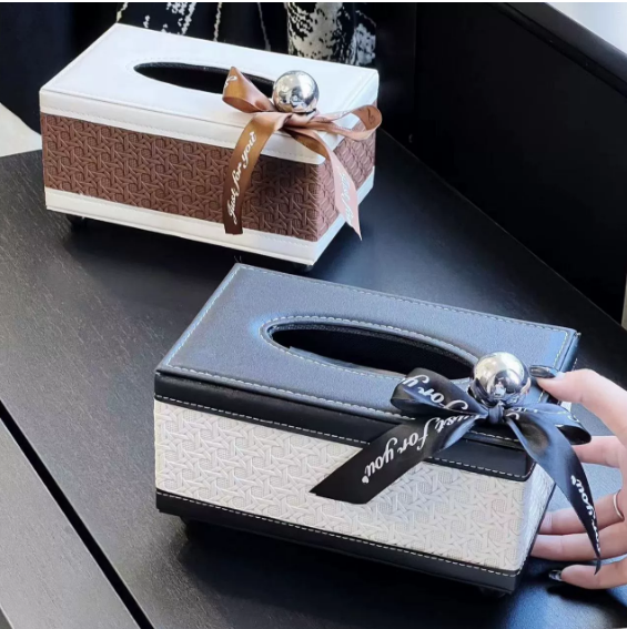 Kalsten | Modèra Premium Leatherite Tissue Case | Stylish and durable tissue organizer for modern spaces