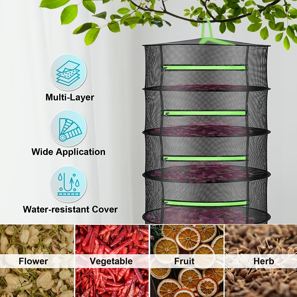 Herb drying rack foldable 6 or 8 levels | Kalsten