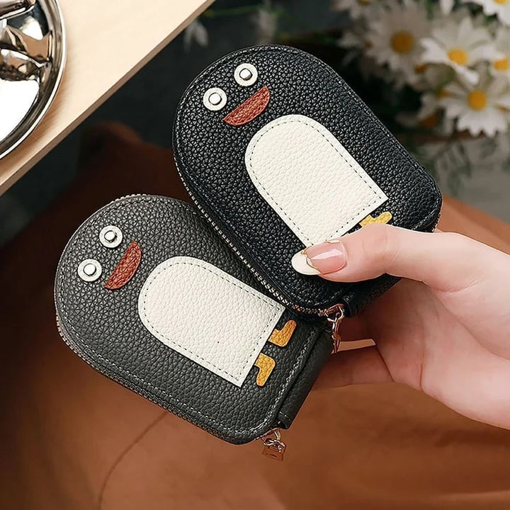 Kalsten | Cute Penguins PU Credit Card Coin Wallet