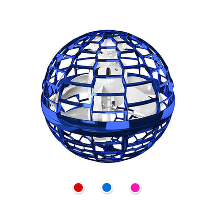 Skanto | Flynova Pro Flyball Spinner Hand-Controlled Drone Helicopter 360 Degree Rotating Mini UFO with Lights Kids Gifts