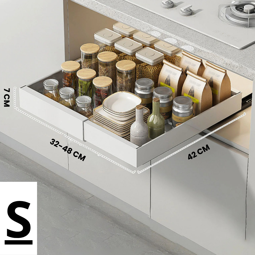 FlexiShelf Pro — Finally perfect organization that makes your everyday kitchen life easier | Kalsten