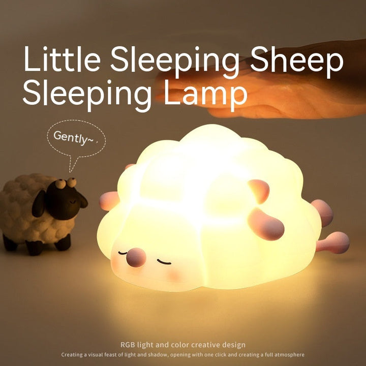 Rechargeable sheep night lamp with timer and dimmer | Kalsten