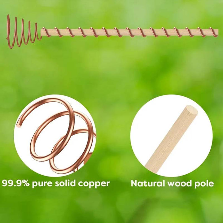 Copper plant stakes 30 cm | Kalsten