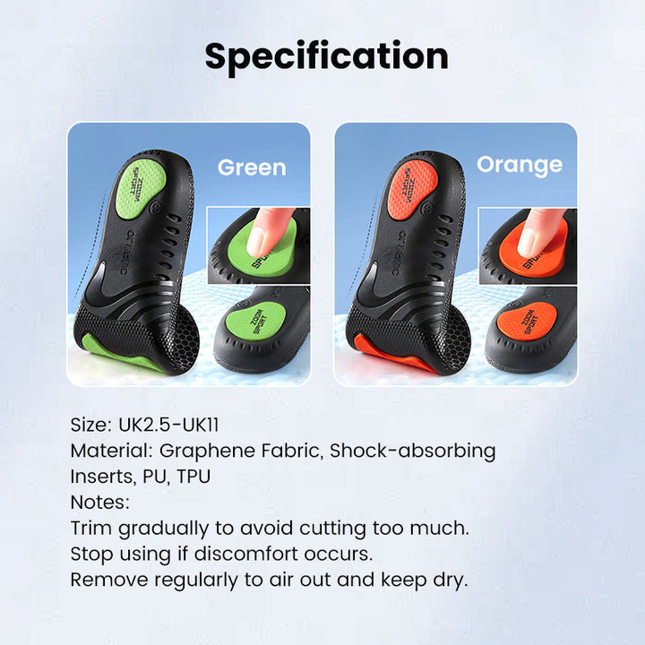 Shock-absorbing insoles for women & men | Kalsten