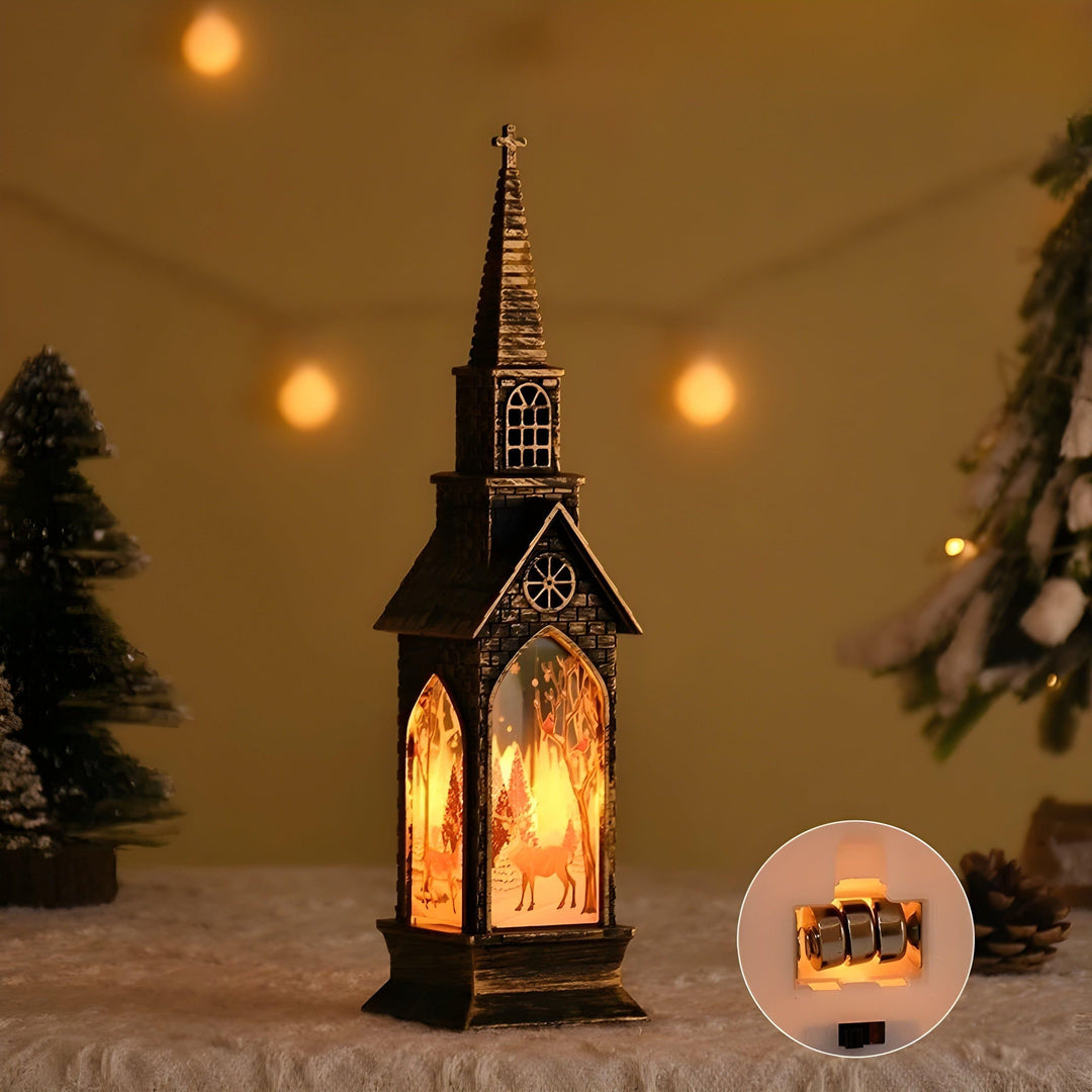 HolidayGlow Light - Modern Christmas Ornament LED Light | Kalsten
