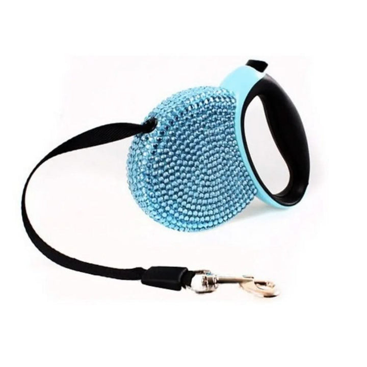 Kalsten | Luxury Retractable Leash with Rhinestones for Small Dogs & Cats