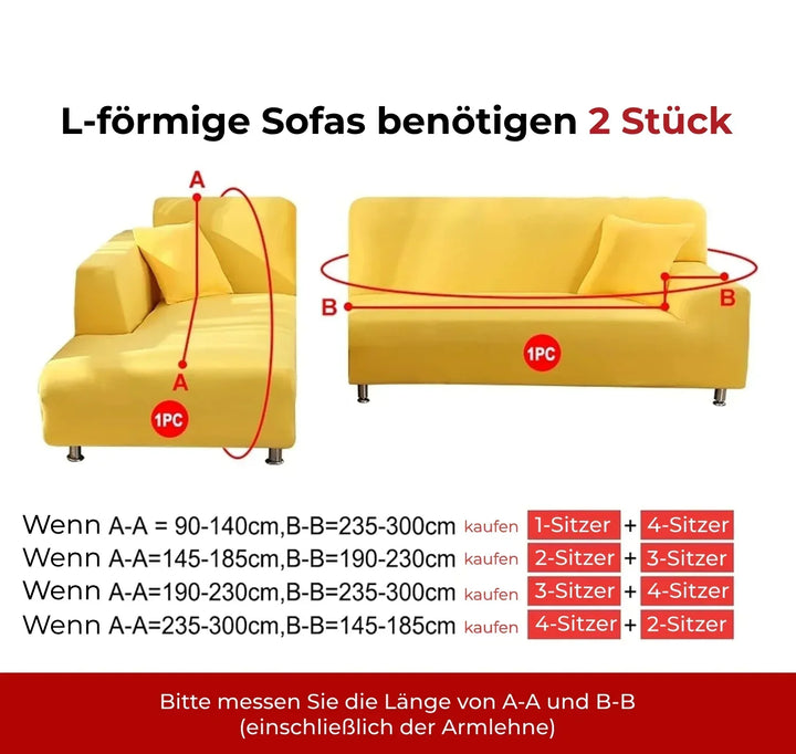 Elastic Velvet Sofa Cover