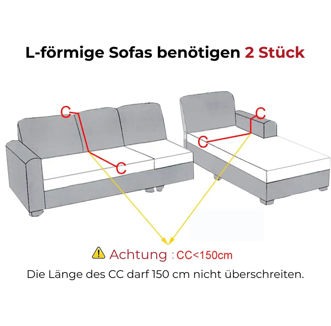 Kalsten | SofaGuard™ | Elastic Velvet Sofa Cover that Saves You Money