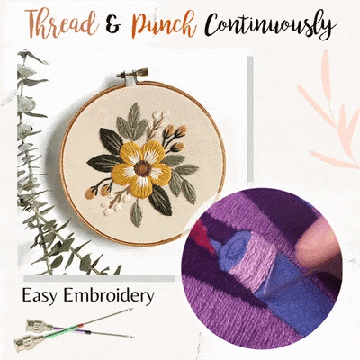 Embroidery needle set for precise sewing and embroidery | Kalsten