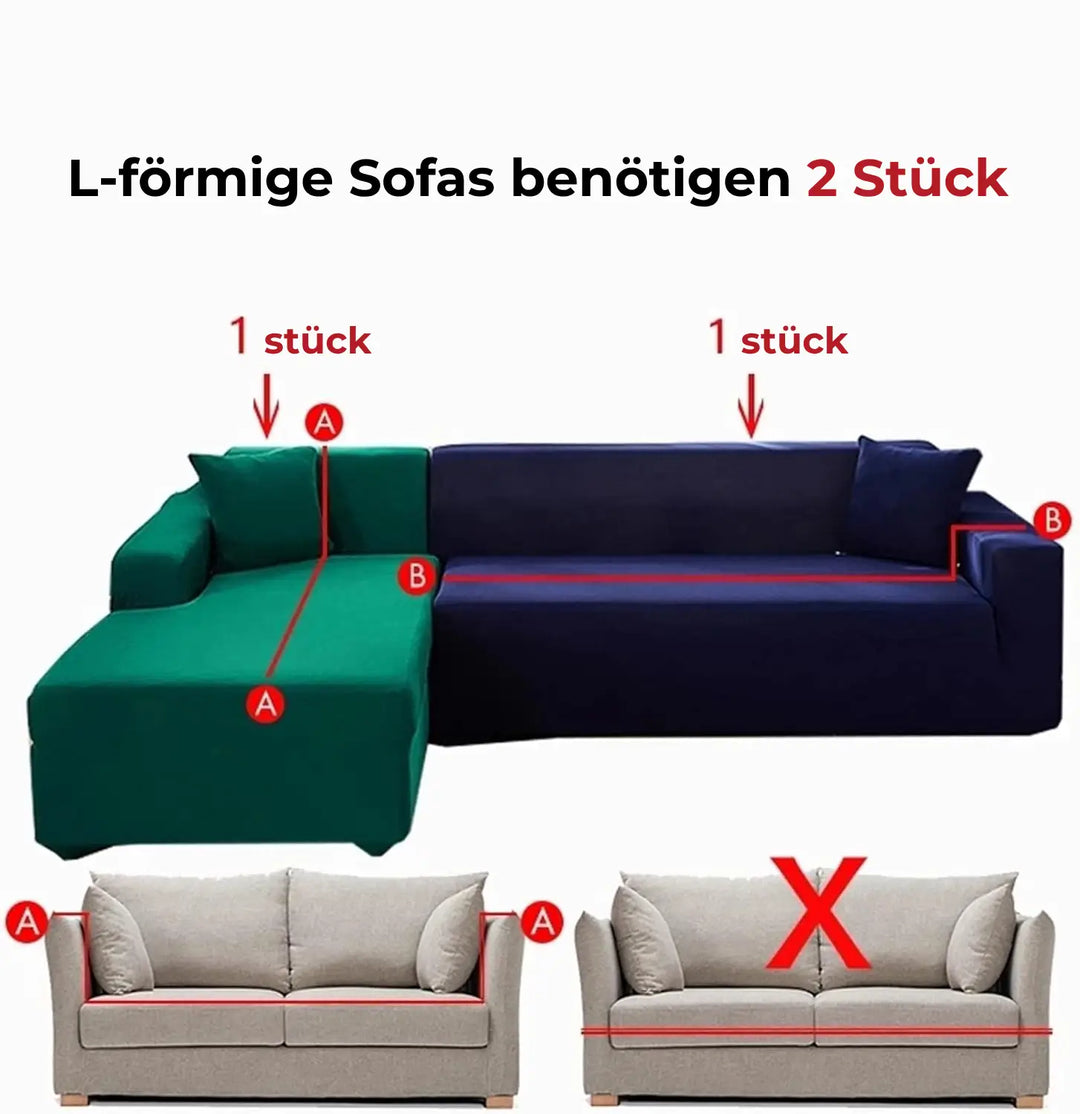 Kalsten | SofaGuard™ | Elastic Velvet Sofa Cover that Saves You Money