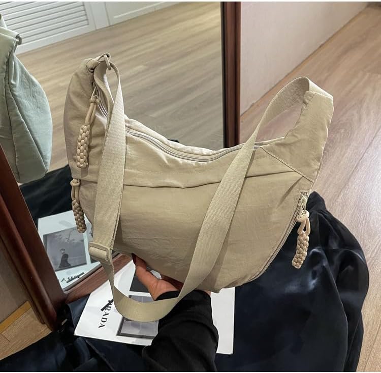 Kalsten | EVERCARRY – Nylon Shoulder Bag with Smart Compartments for Everyday Use