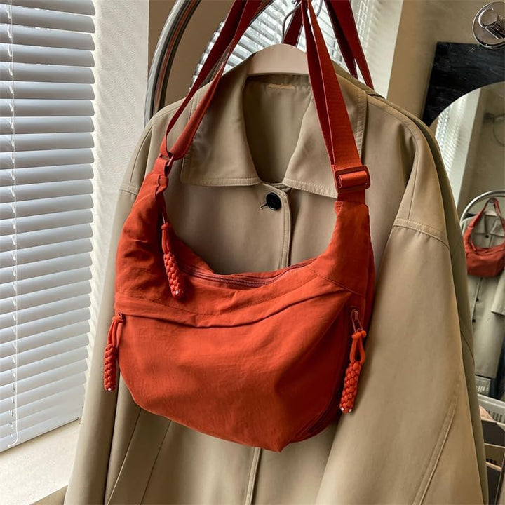 Kalsten | EVERCARRY – Nylon Shoulder Bag with Smart Compartments for Everyday Use