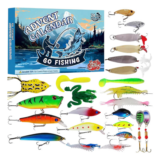 Fishing Advent Calendar With Daily Surprises