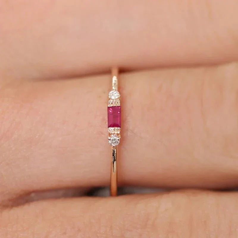 BowLift | Dainty & Baguette Diamond Ring