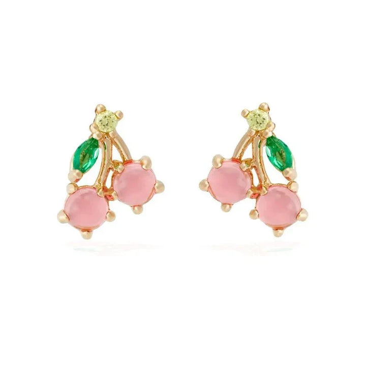Kalsten | Dainty Fruit Hoop & Stud Earrings