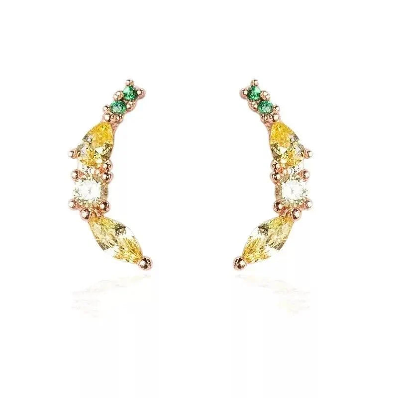 Kalsten | Dainty Fruit Hoop & Stud Earrings