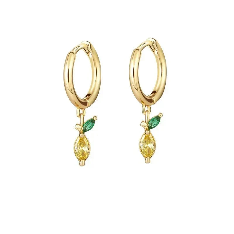 Kalsten | Dainty Fruit Hoop & Stud Earrings