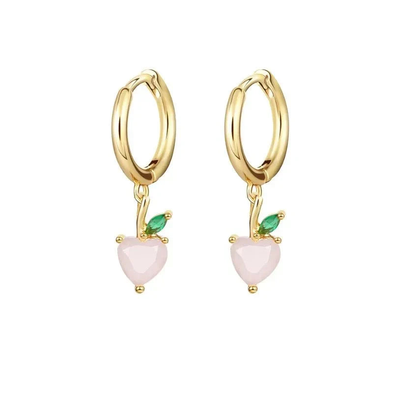 Kalsten | Dainty Fruit Hoop & Stud Earrings