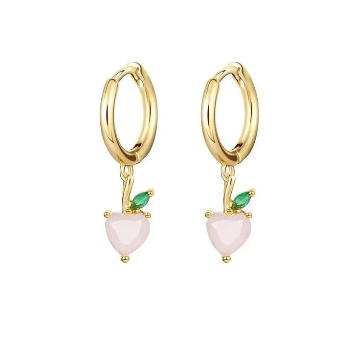Kalsten | Dainty Fruit Hoop & Stud Earrings