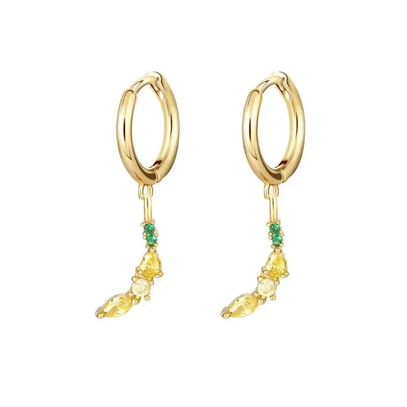 Kalsten | Dainty Fruit Hoop & Stud Earrings