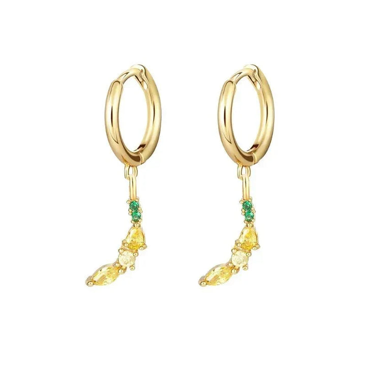 Kalsten | Dainty Fruit Hoop & Stud Earrings