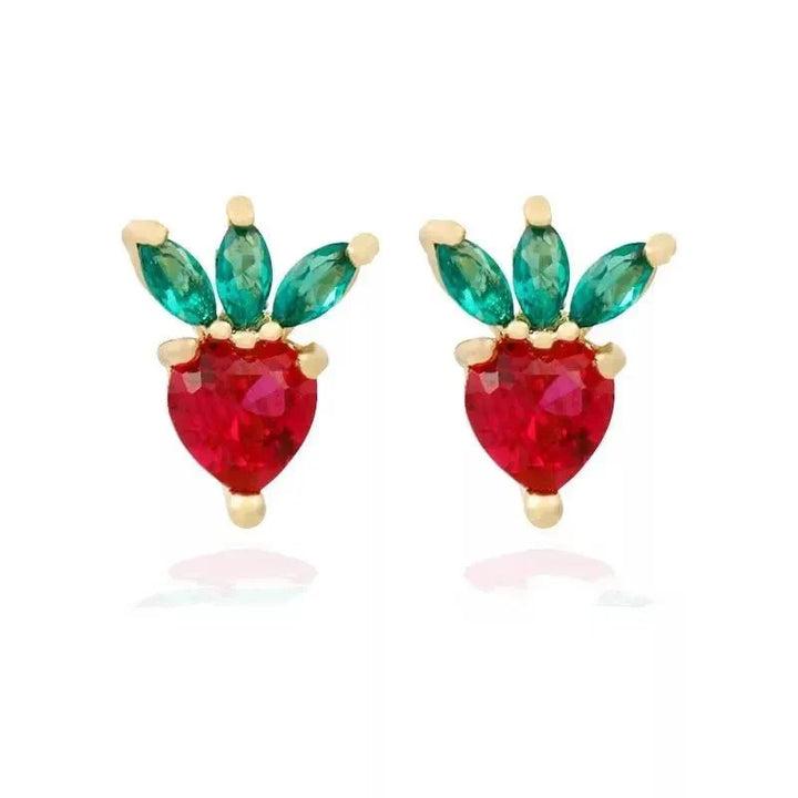 Kalsten | Dainty Fruit Hoop & Stud Earrings