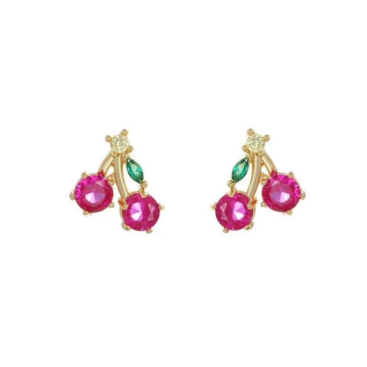 Kalsten | Dainty Fruit Hoop & Stud Earrings