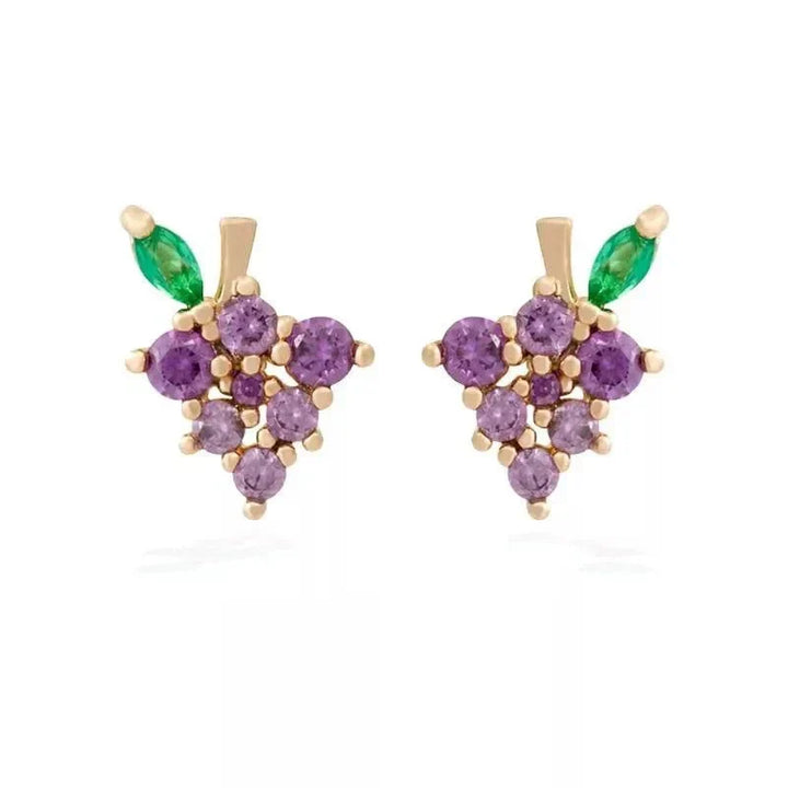 Kalsten | Dainty Fruit Hoop & Stud Earrings