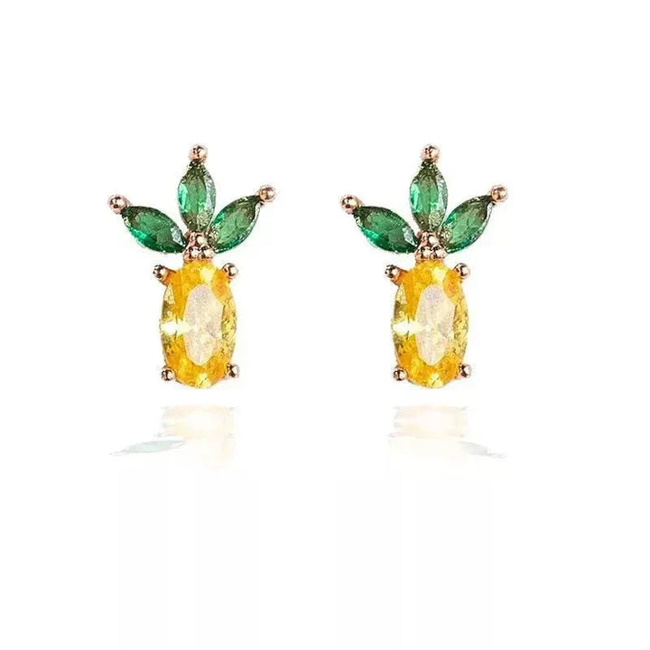 Kalsten | Dainty Fruit Hoop & Stud Earrings