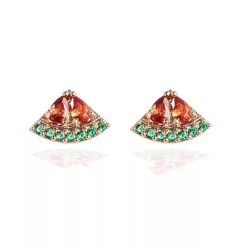 Kalsten | Dainty Fruit Hoop & Stud Earrings