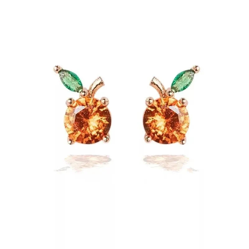 Kalsten | Dainty Fruit Hoop & Stud Earrings