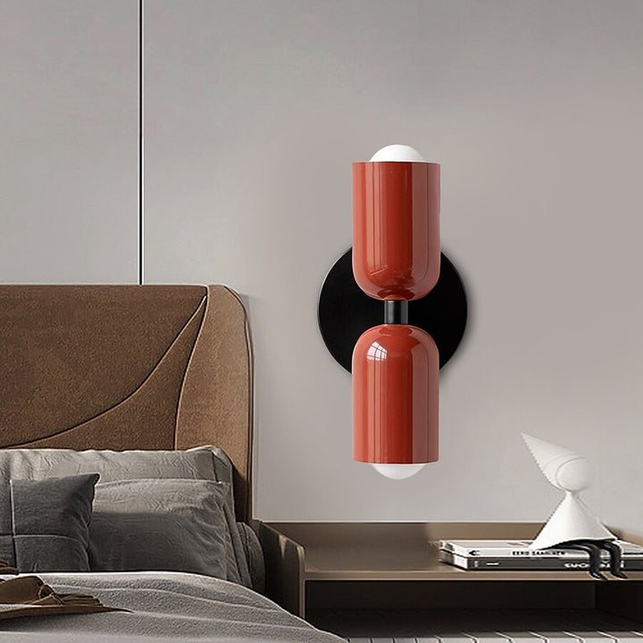 Kalsten | Modern Vintage Double-Headed Utility Room Wall Light - Stylish Illumination for Contemporary Spaces