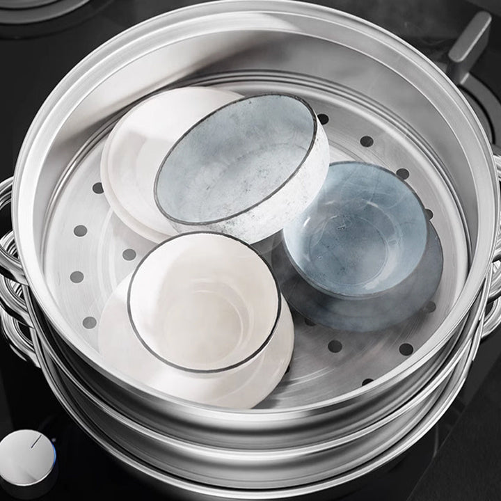 Kalsten | NutriSteam | 3-Tier Stainless Steel Steamer – Healthy Cooking Made Easy