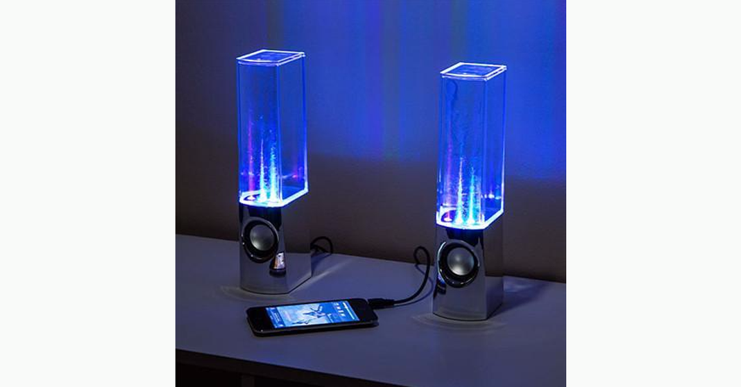 Kalsten | LED Colorful Dancing Water Fountain Speaker – Portable!