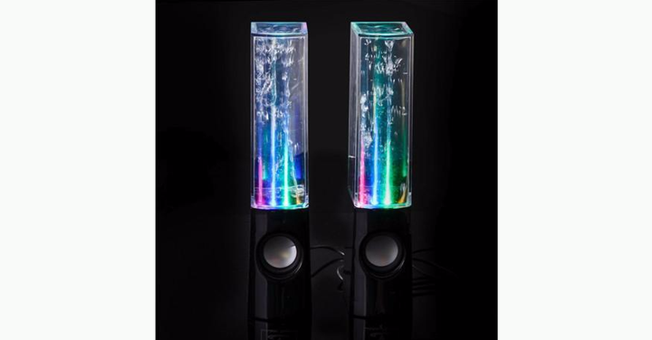 Kalsten | LED Colorful Dancing Water Fountain Speaker – Portable!