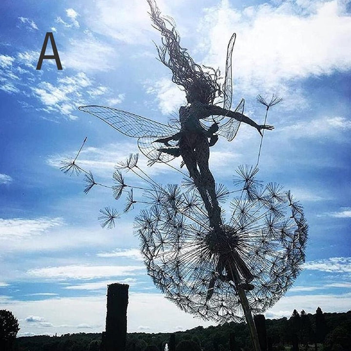 Kalsten | Dancing Fairy Statue Steel - FairyDancer™
