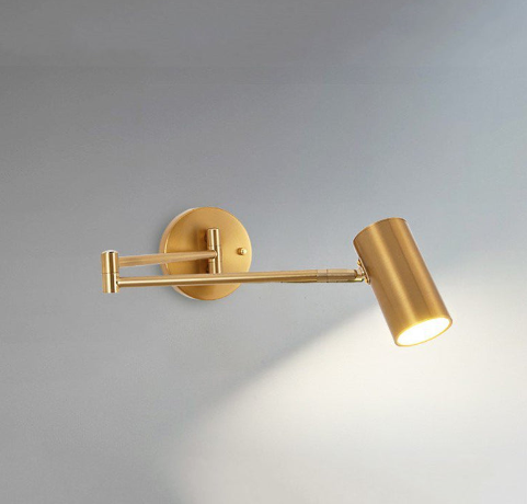 Telescopic Swiveling Wall Light – Modern LED Lighting for Flexible Room Design | Karnz
