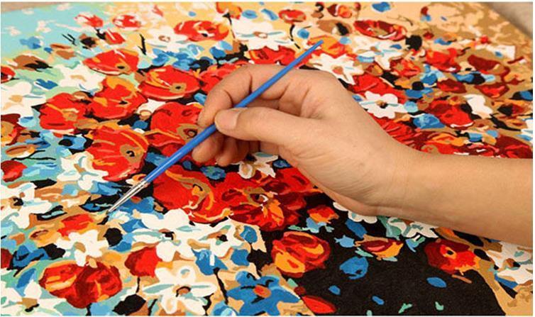 Field of Daisies - Van-Go Paint-By-Number Kit | Kalsten