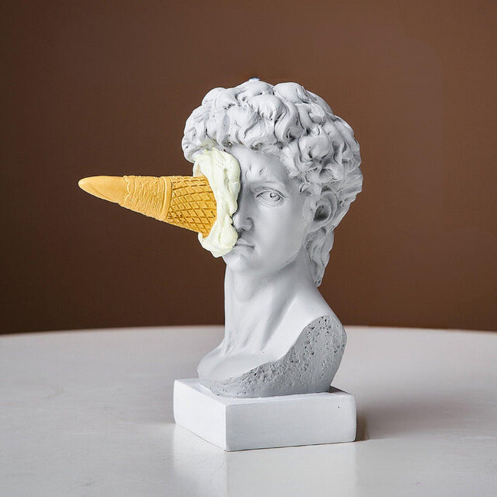 Kalsten | Figure Face Ice Cream Art Sculpture