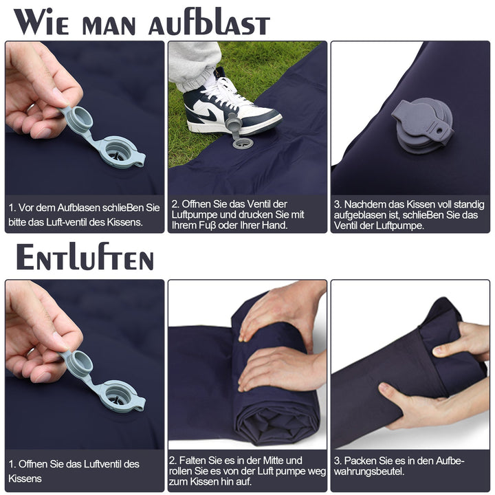 Sleeping mat camping mat foot pump | Kalsten