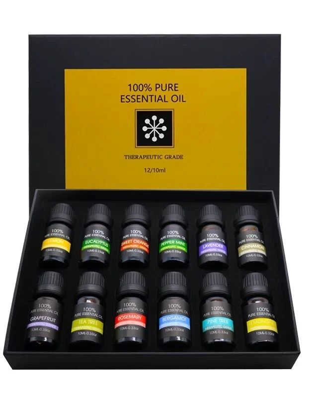 Kalsten | Set Of 12 Pure Essential Oils Gift Set