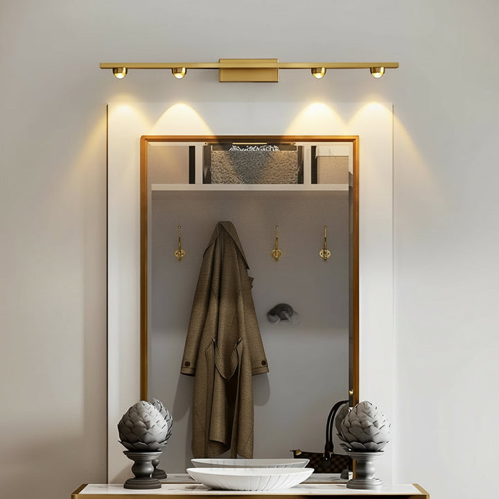 Modern Copper Wall Washer | LED Projection Sconce (3-Light/4-Light) | Kalsten