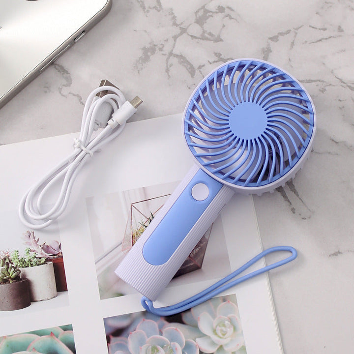 Mini Handheld USB Rechargeable Fan - 3-Speed Portable Air Cooler | Kalsten