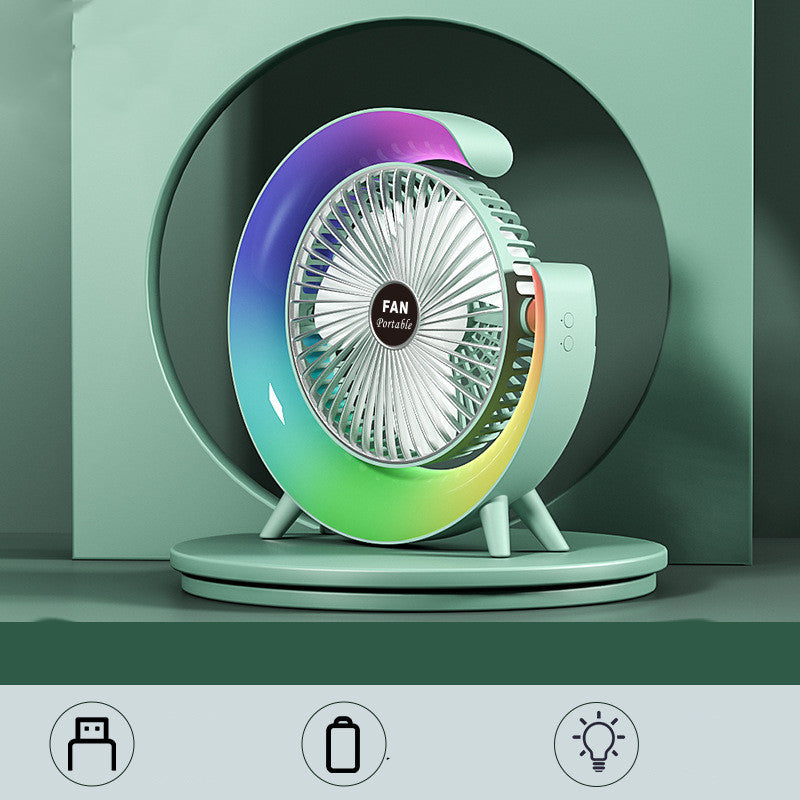USB-Charging Night Light Mini Fan | Kalsten