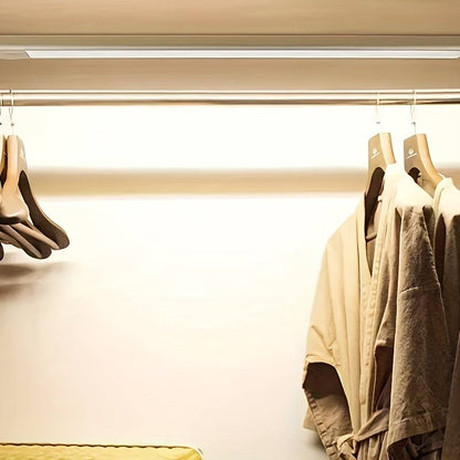 Skanto | Ultra-Thin LED GlowLight – USB Rechargeable Motion Sensor Cabinet Light with Magnetic Back for Kitchen, Closet, or Wardrobe